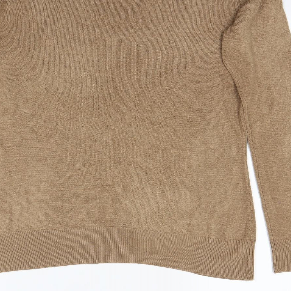 Sainsburys Womens Beige   Pullover Jumper Size 12