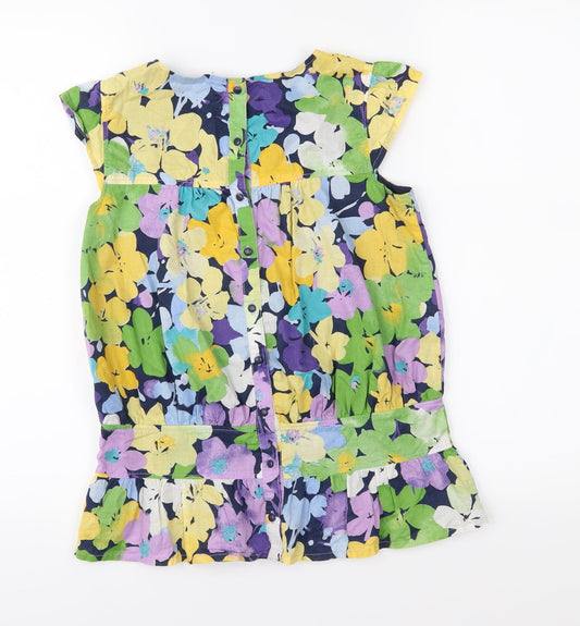 Gap Girls Multicoloured Floral  Basic Blouse Size 12-13 Years