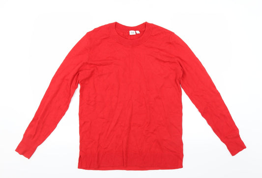 Gap Womens Red   Pullover Jumper Size S