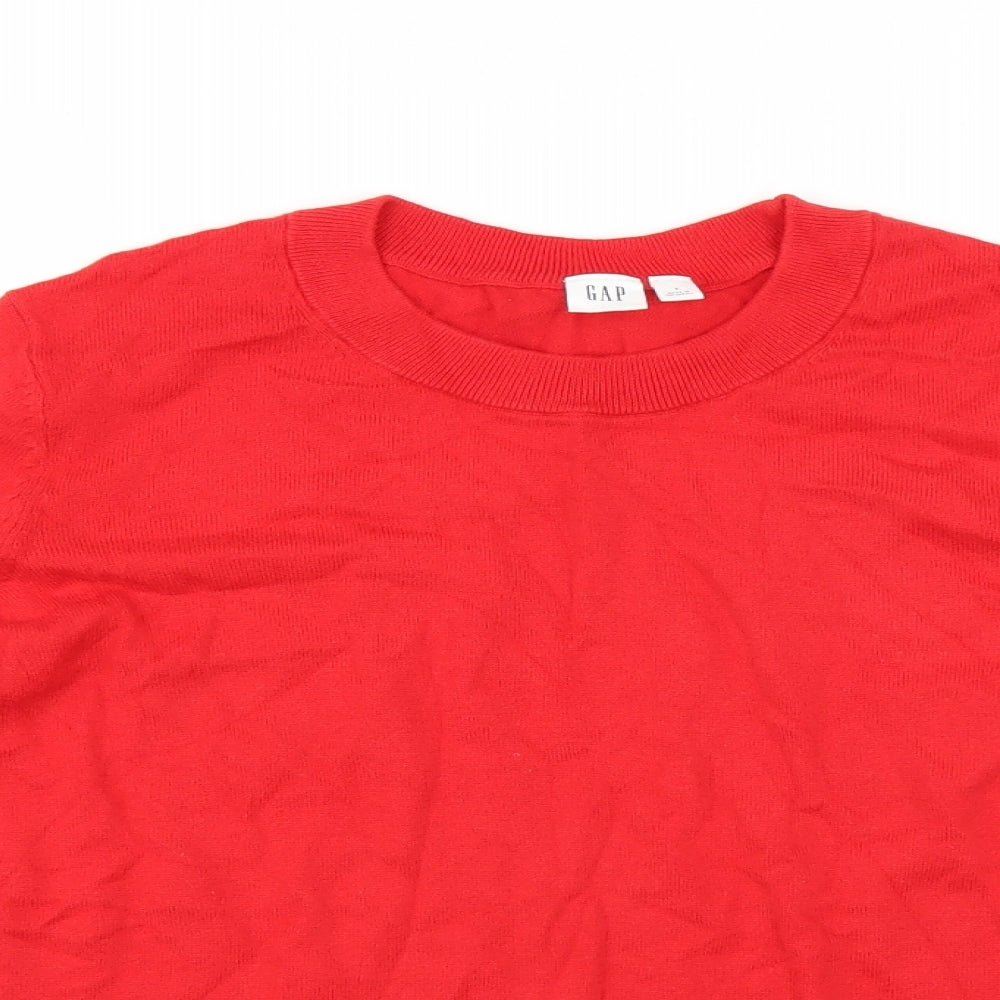 Gap Womens Red   Pullover Jumper Size S