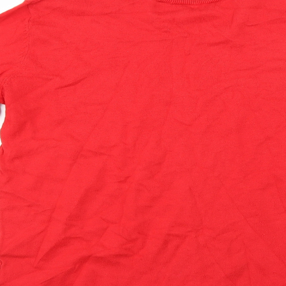 Gap Womens Red   Pullover Jumper Size S