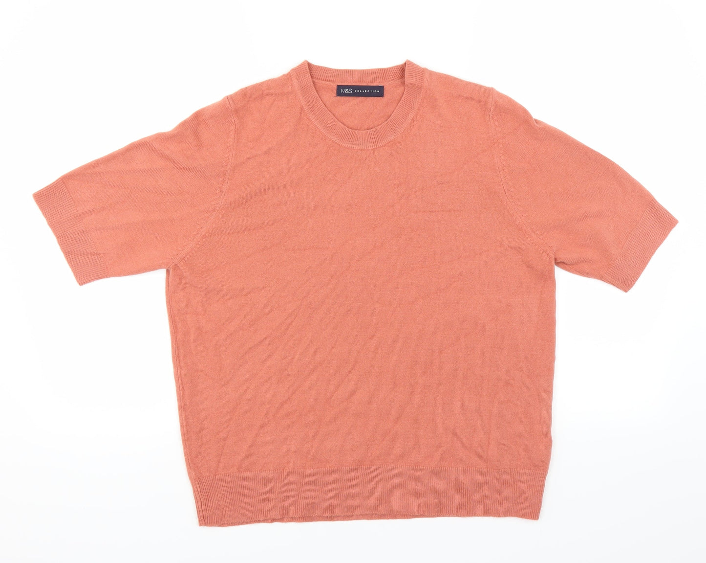 Marks and Spencer Womens Pink   Pullover Jumper Size 16