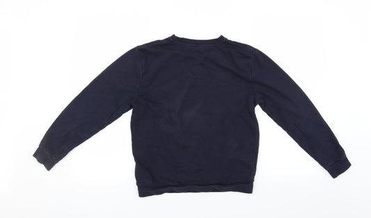 George Boys Blue   Pullover Sweatshirt Size 11-12 Years