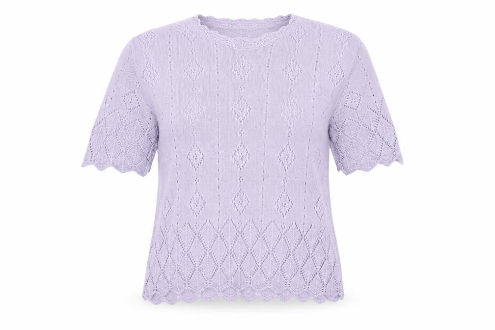 Marks & Spencer Womens Purple   Pullover Jumper Size 14