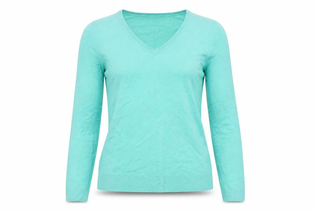 Love Knitwear Womens Green   Pullover Jumper Size 12