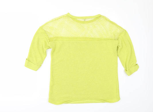 River Island Womens Green   Pullover Jumper Size 12