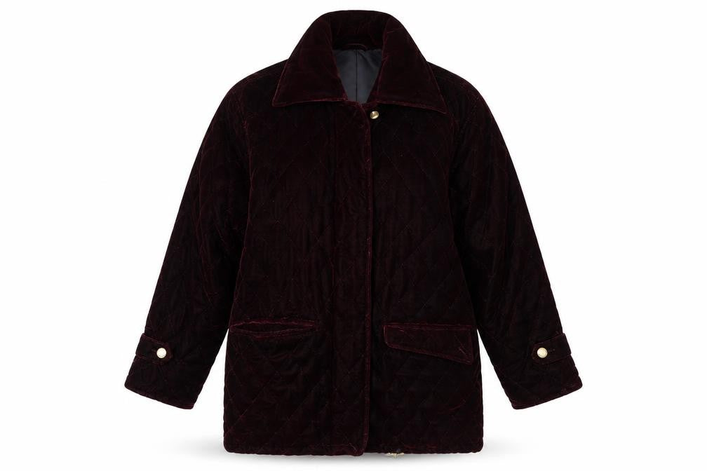 Rossetti Womens Red  Velour Jacket  Size 14