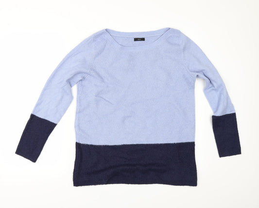 M&Co Womens Blue   Pullover Jumper Size 12
