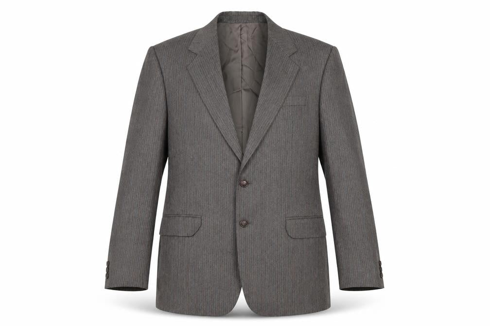 Front view of St Michael men’s brown jacket blazer, size 40