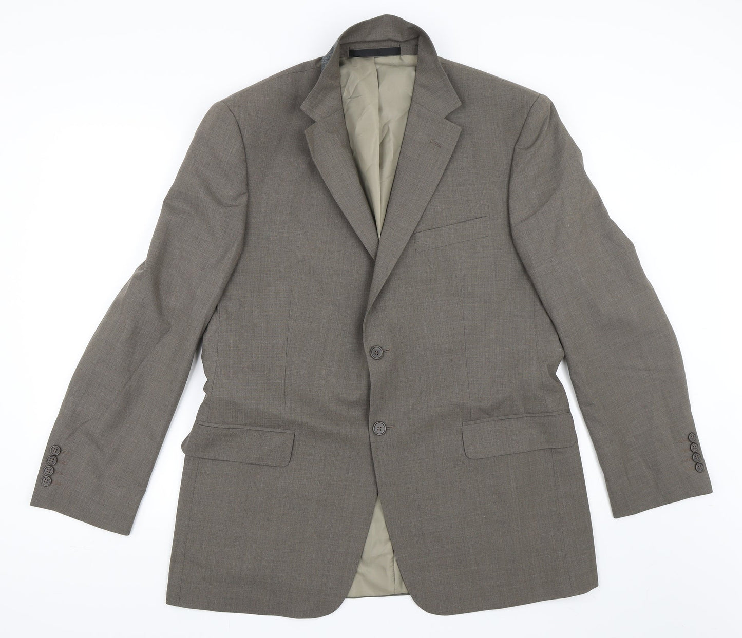 Marks and Spencer Mens Brown   Jacket Blazer Size 42
