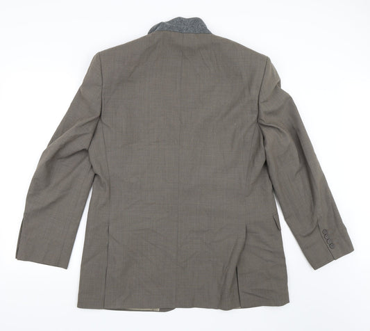 Marks and Spencer Mens Brown   Jacket Blazer Size 42