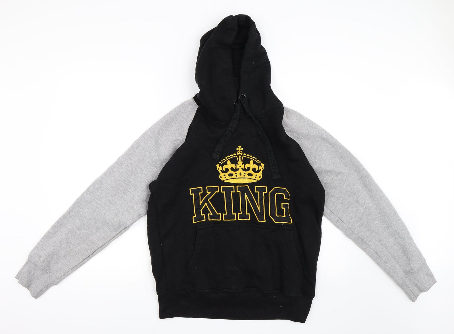 Preworn Mens Black   Pullover Hoodie Size S  - King
