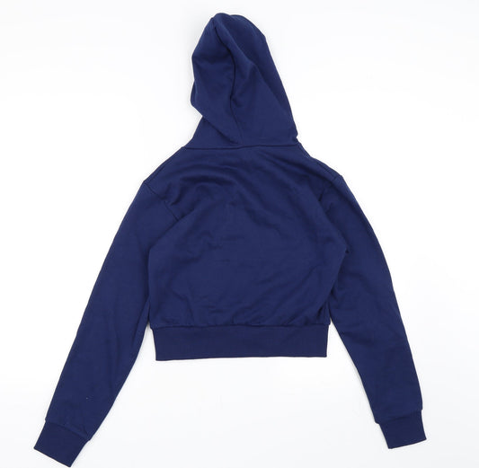 Preworn Girls Blue   Pullover Hoodie Size S