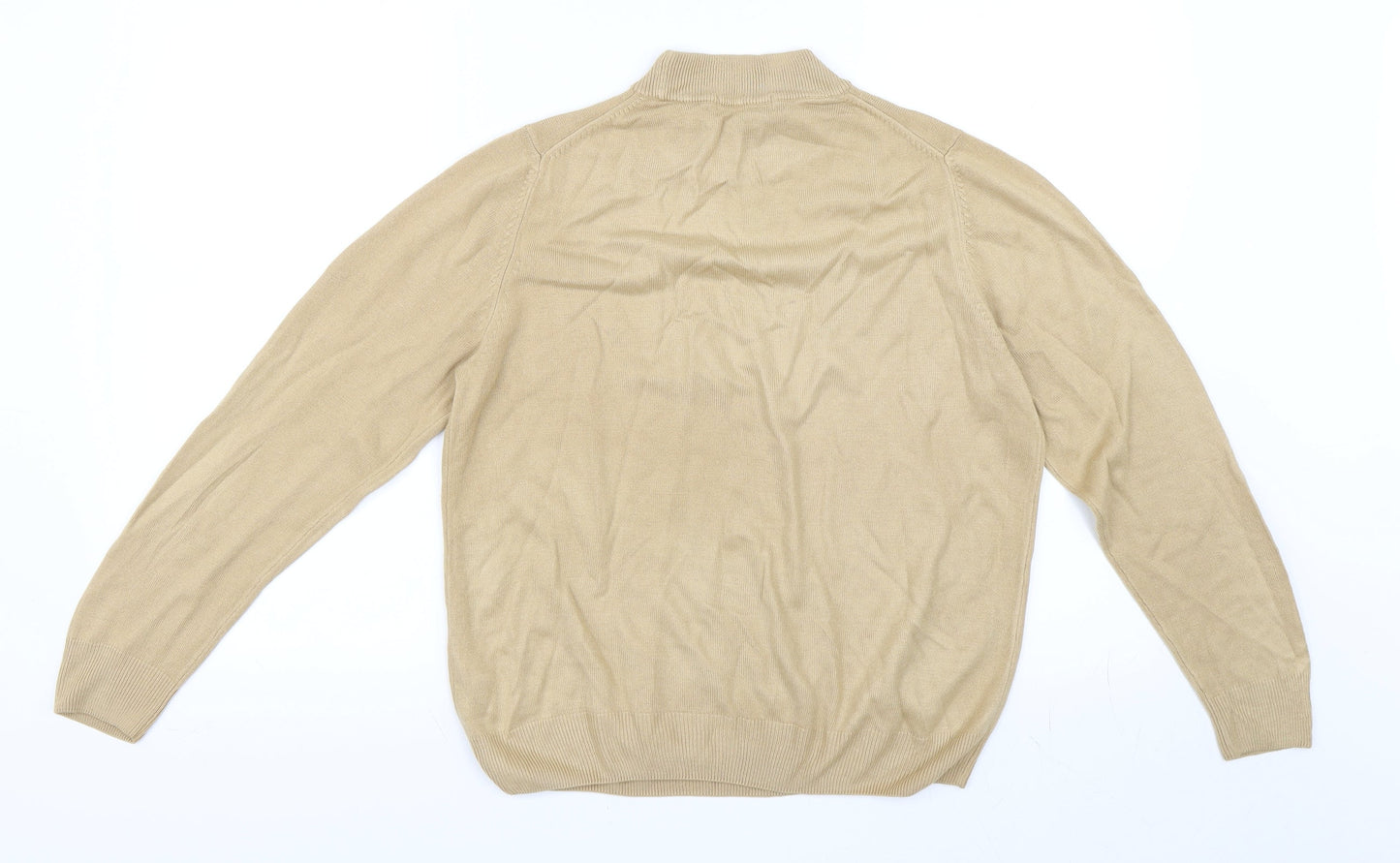 Marks and Spencer Womens Beige   Pullover Jumper Size 14