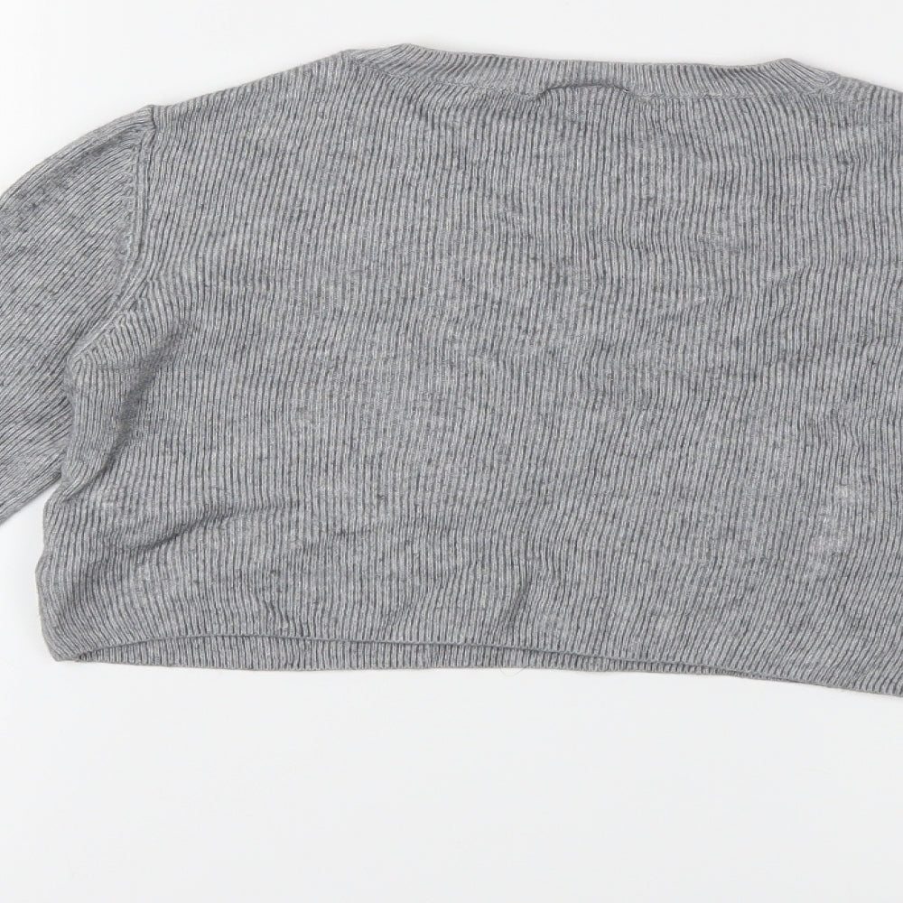 Topshop Womens Grey   Pullover Jumper Size 8