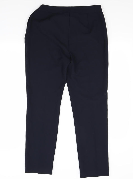 Preworn Womens Blue   Trousers  Size 12 L27 in