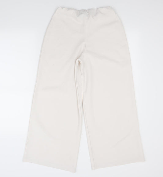 Pretty Little Thing  Womens White   Trousers  Size 8 L24 in