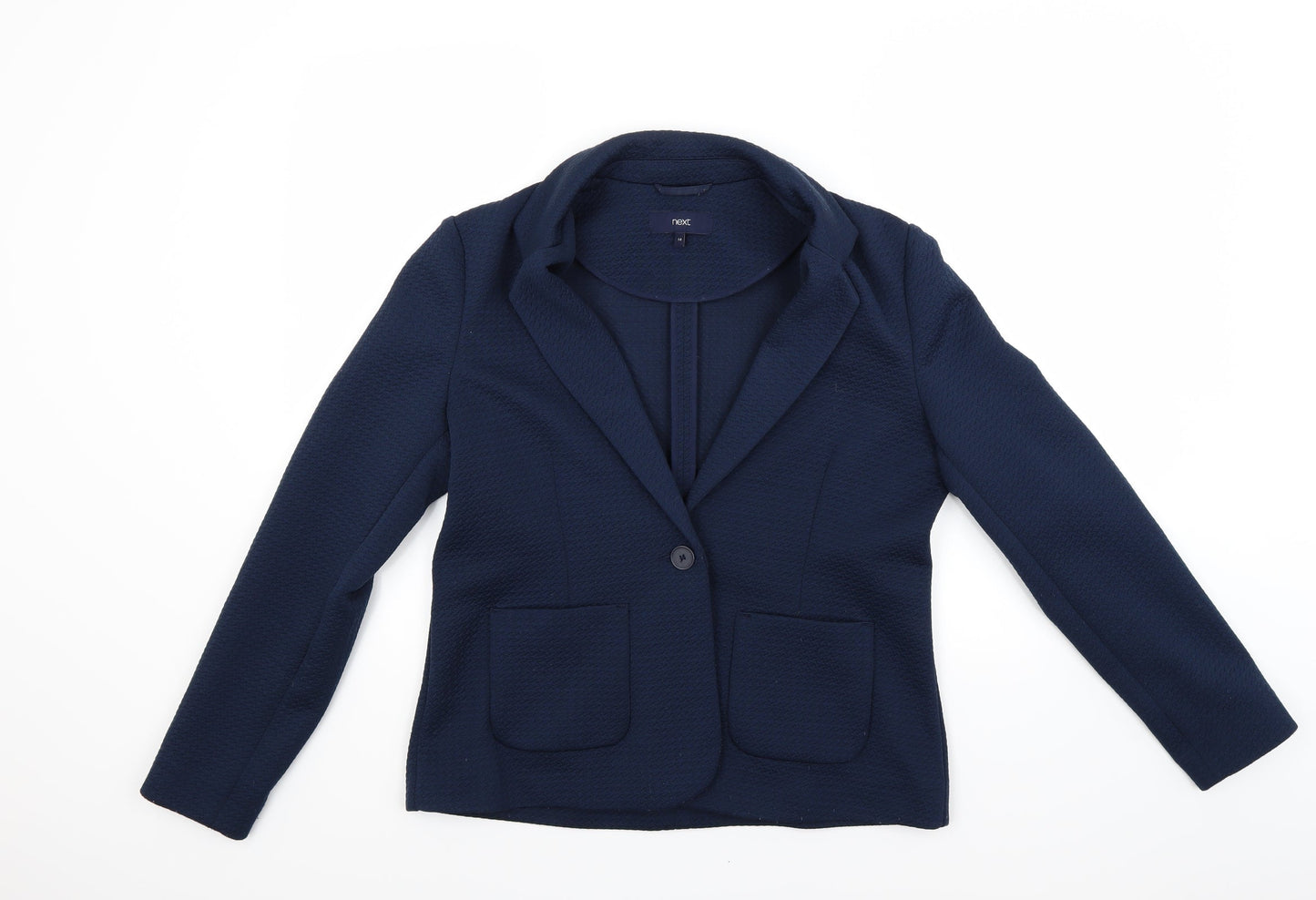 NEXT Womens Blue   Jacket Coat Size 14