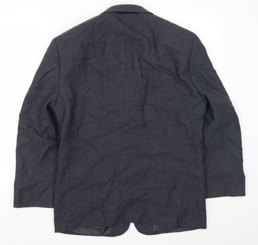 Kartel Mens Blue   Jacket Suit Jacket Size 38