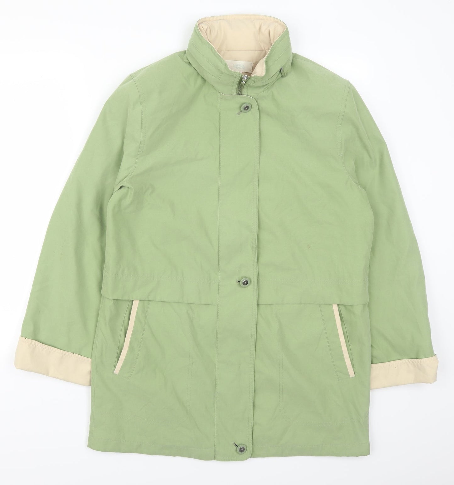 Marks and Spencer Womens Green   Jacket Coat Size 12