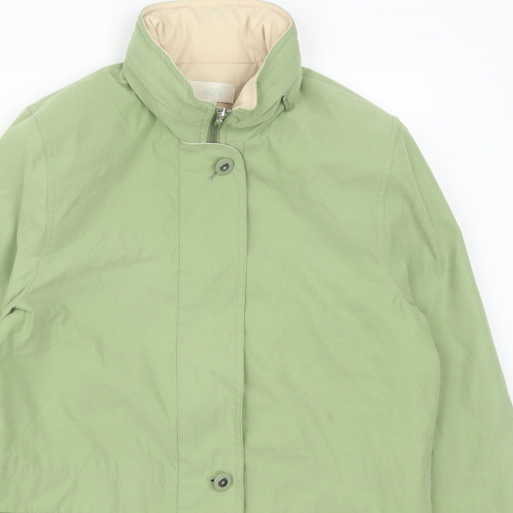 Marks and Spencer Womens Green   Jacket Coat Size 12