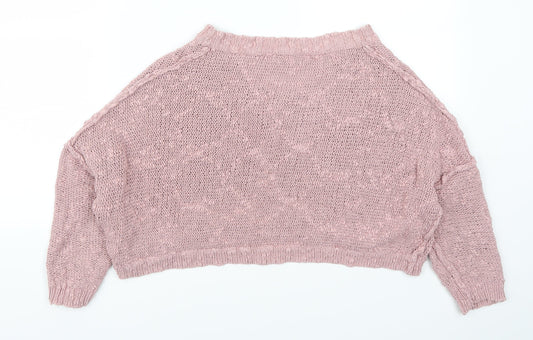 NEXT Womens Pink   Pullover Jumper Size 12