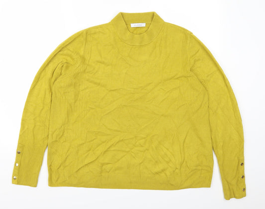 Marks and Spencer Womens Green   Pullover Jumper Size 18