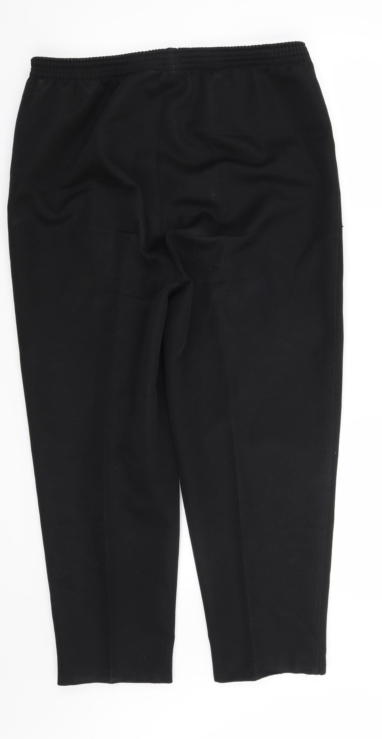 C&A Womens Black   Trousers  Size 16 L26 in