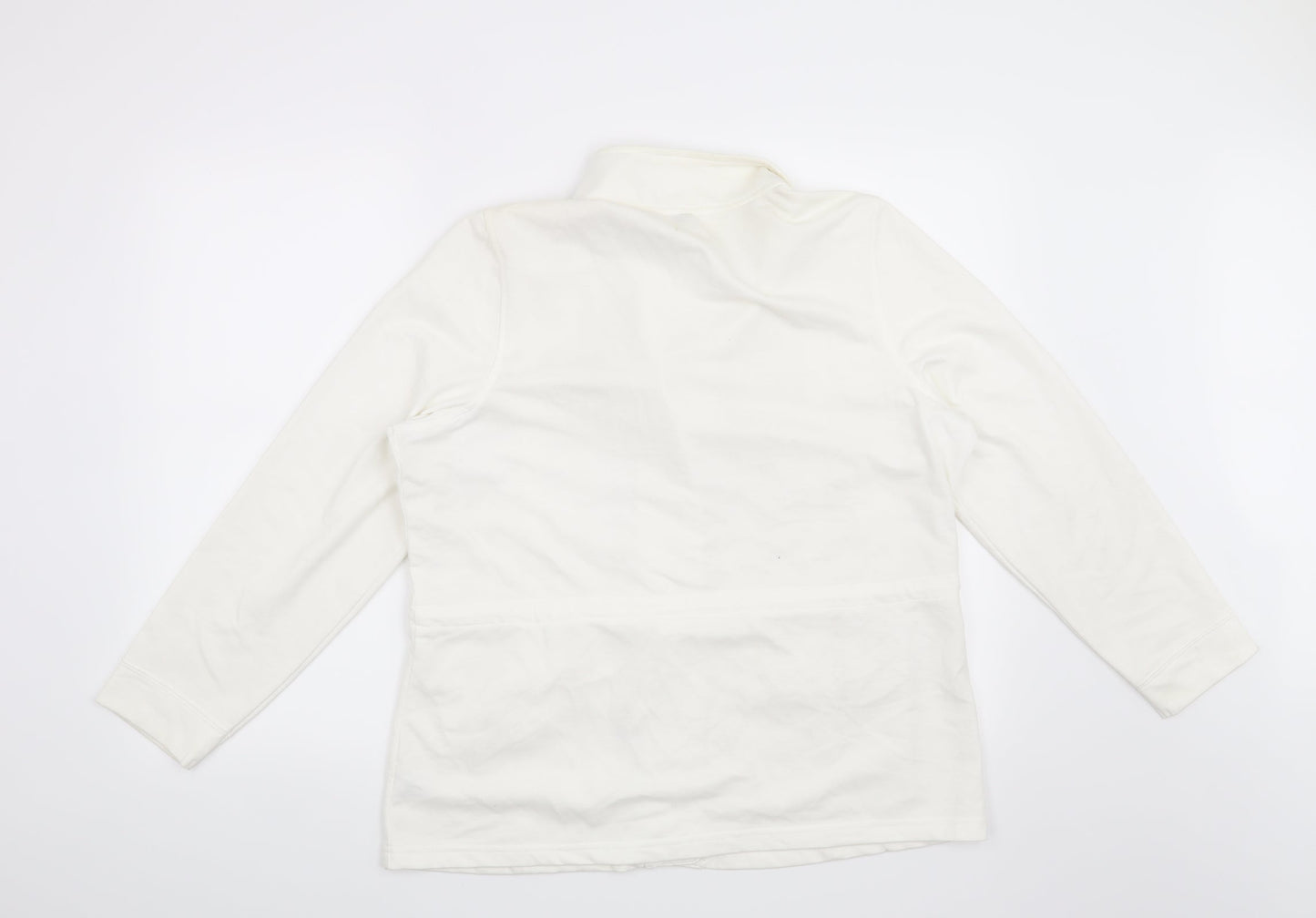 Bonmarché Womens White   Jacket  Size M