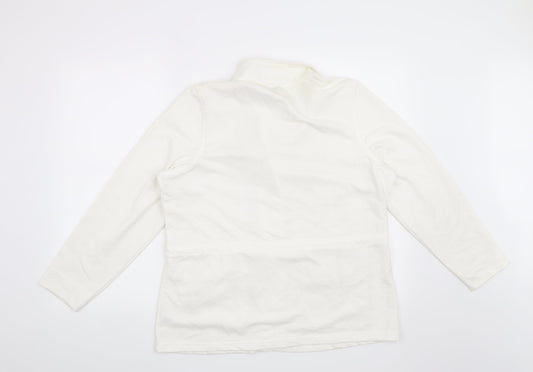 Bonmarché Womens White   Jacket  Size M