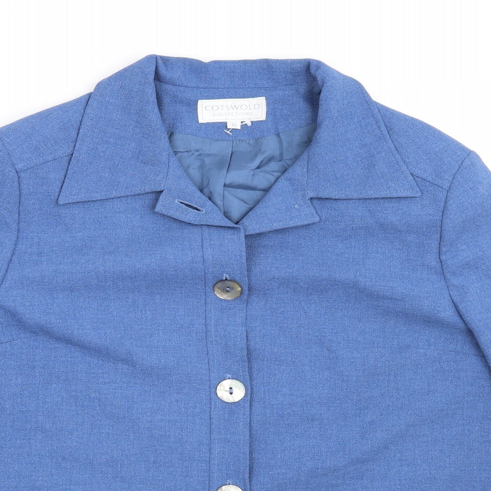 Cotswold Collections Womens Blue   Jacket  Size 12