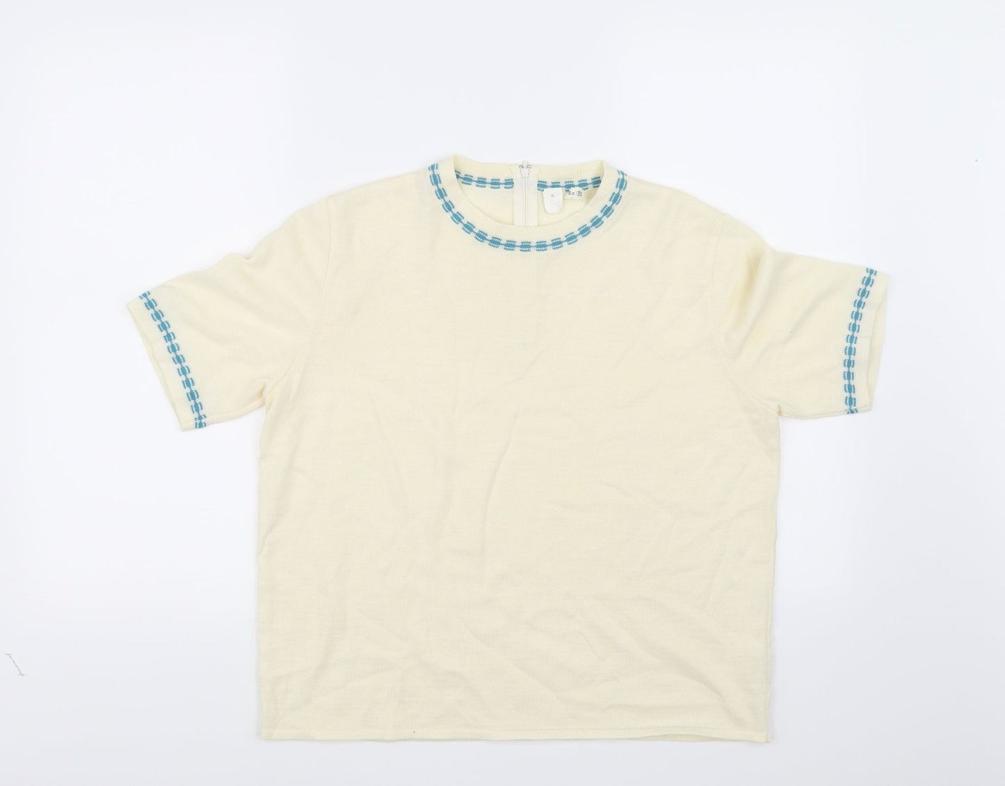 Preworn Womens Yellow   Pullover Jumper Size 18