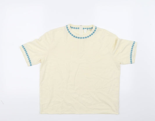 Preworn Womens Yellow   Pullover Jumper Size 18