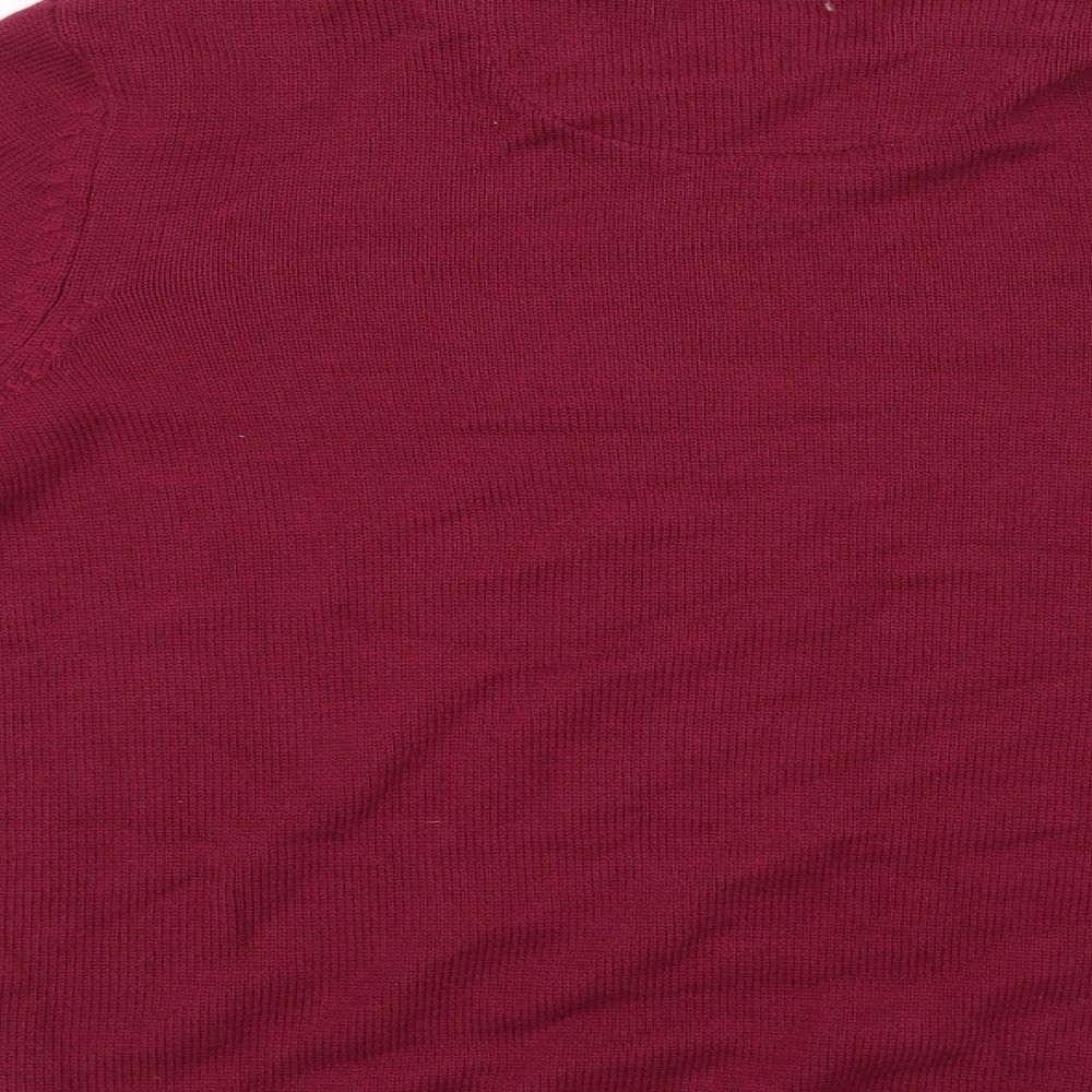 Atlantic Bay Mens Purple   Pullover Jumper Size M