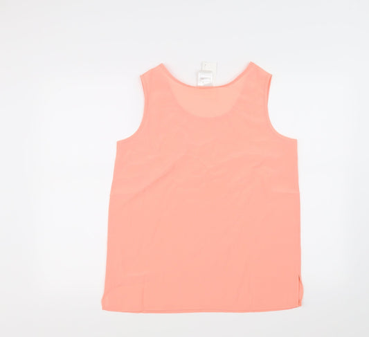 Classic Womens Pink   Basic Blouse Size 12