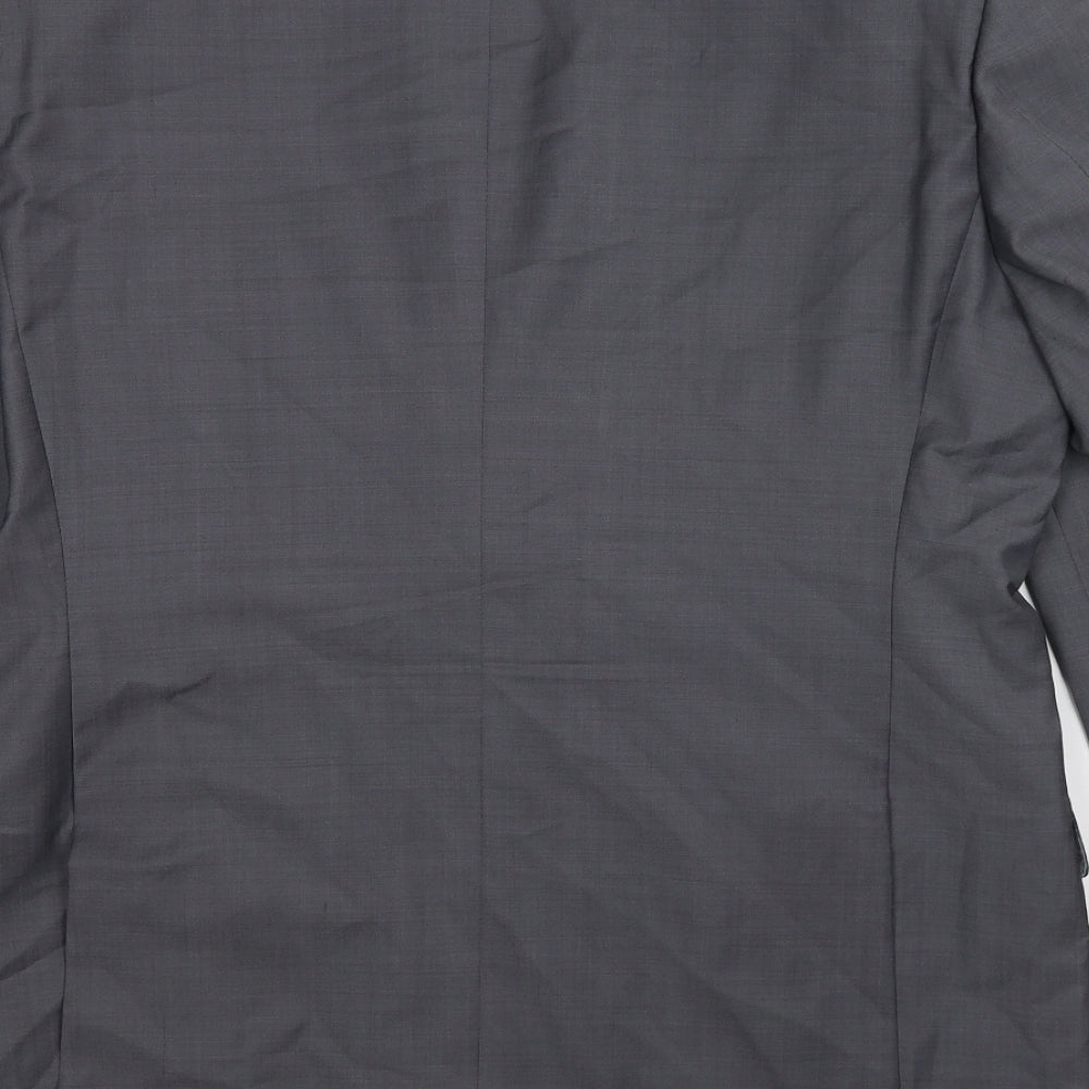 Marks and Spencer Mens Grey   Jacket Suit Jacket Size 42