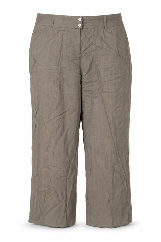 Paul Costelloe Womens Beige   Trousers  Size 16 L32 in