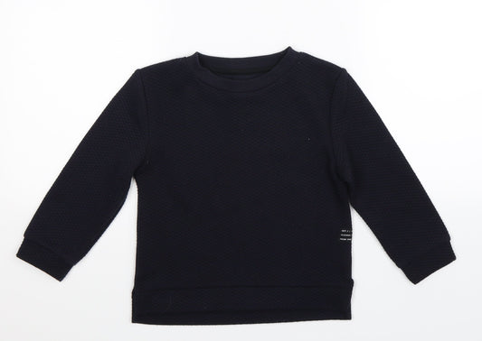 Primark Boys Blue   Pullover Sweatshirt Size 3-4 Years