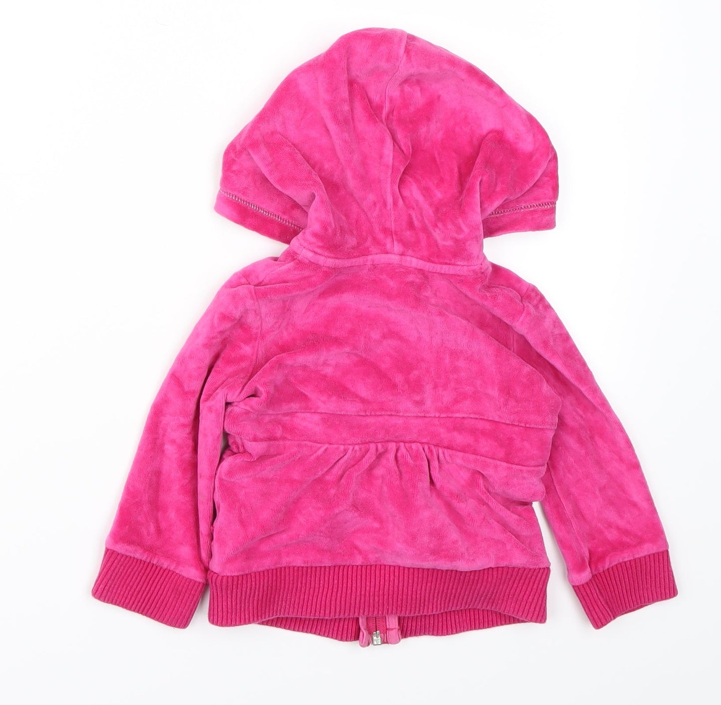 George  Girls Pink   Basic Jacket Jacket Size 9-12 Months