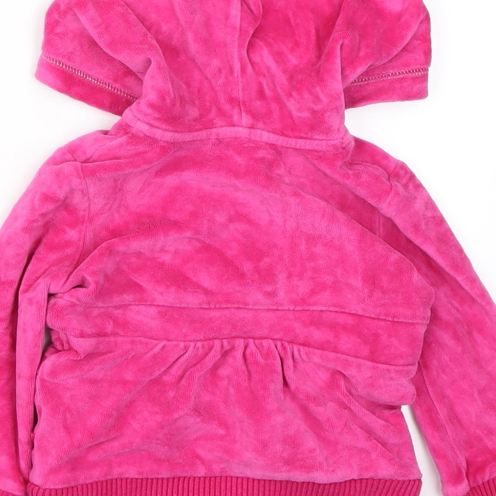 George  Girls Pink   Basic Jacket Jacket Size 9-12 Months