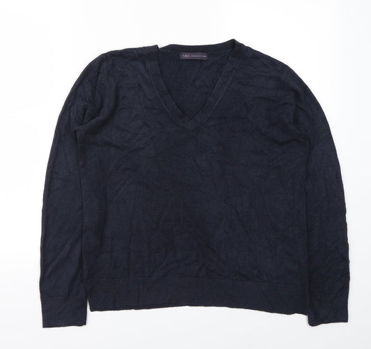 Marks and Spencer Womens Blue   Pullover Jumper Size 14