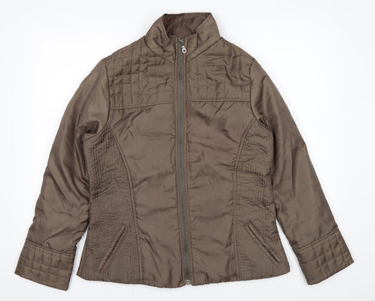 Marisota Womens Green   Bomber Jacket Coat Size 12