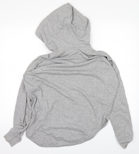 Urban Classics Womens Grey   Pullover Hoodie Size S