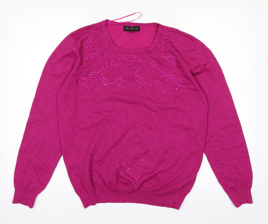 Mudflower Womens Pink   Basic T-Shirt Size L