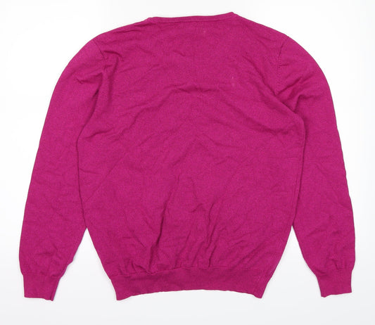 Mudflower Womens Pink   Basic T-Shirt Size L