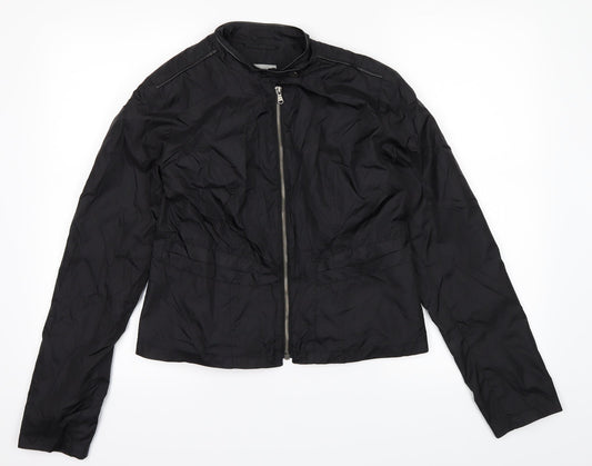 Marks and Spencer Womens Black   Windbreaker Cape Size 10