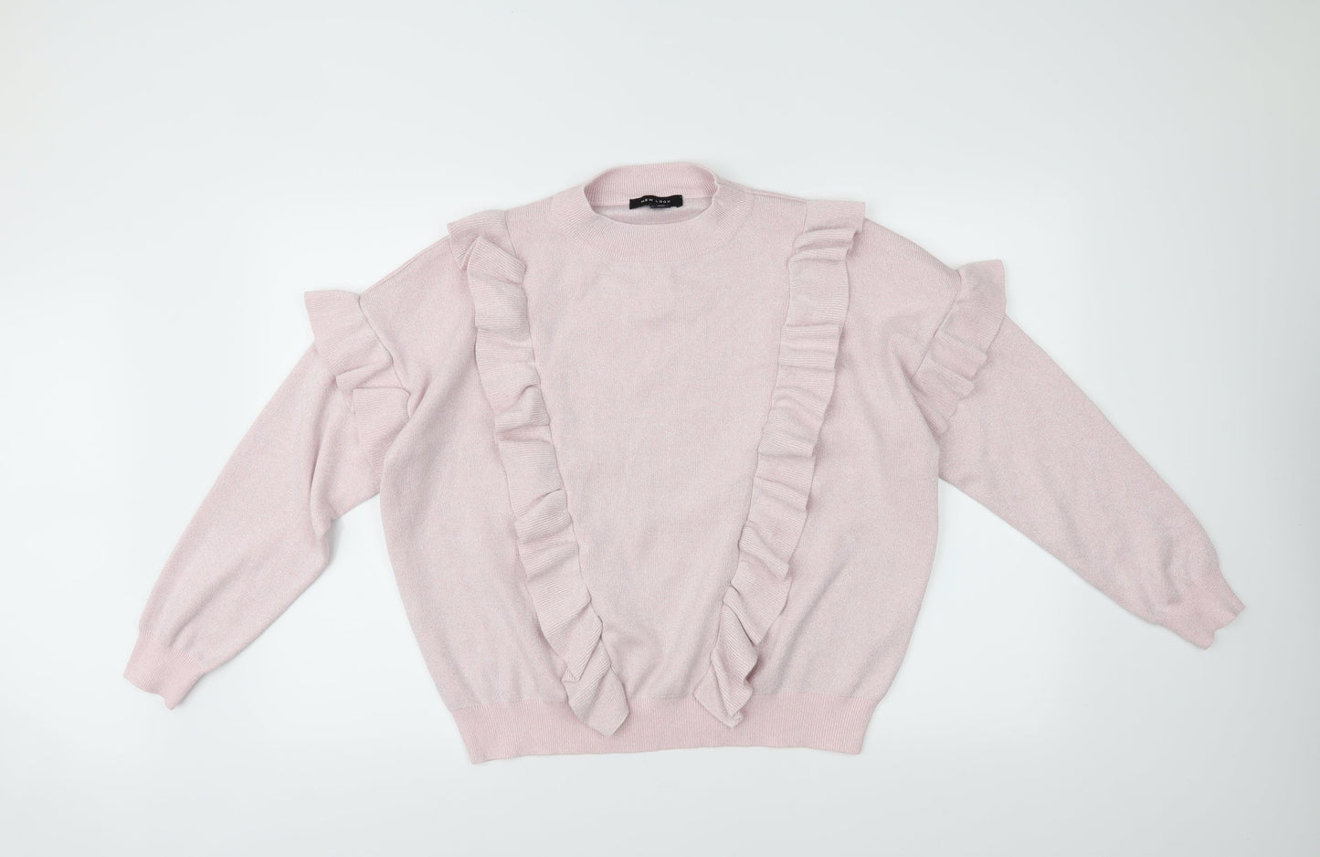 New Look Womens Pink   Pullover Jumper Size L