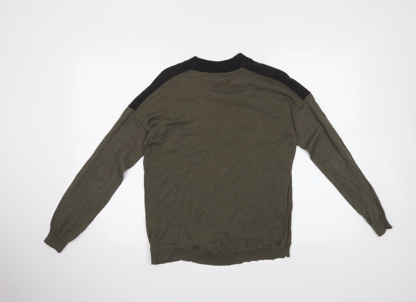 VILA Mens Green   Pullover Jumper Size M