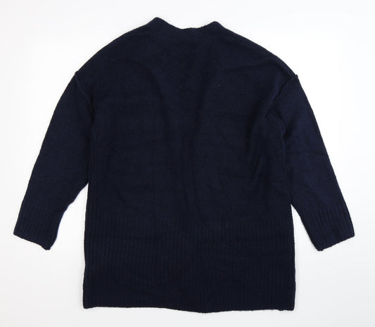Marks and Spencer Womens Blue  Knit Cardigan Jumper Size M