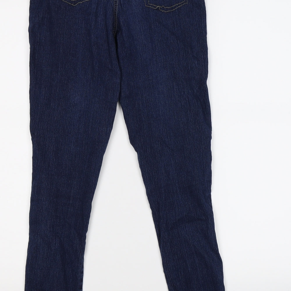 denim co Womens Blue  Denim Jegging Leggings Size 10 L28 in